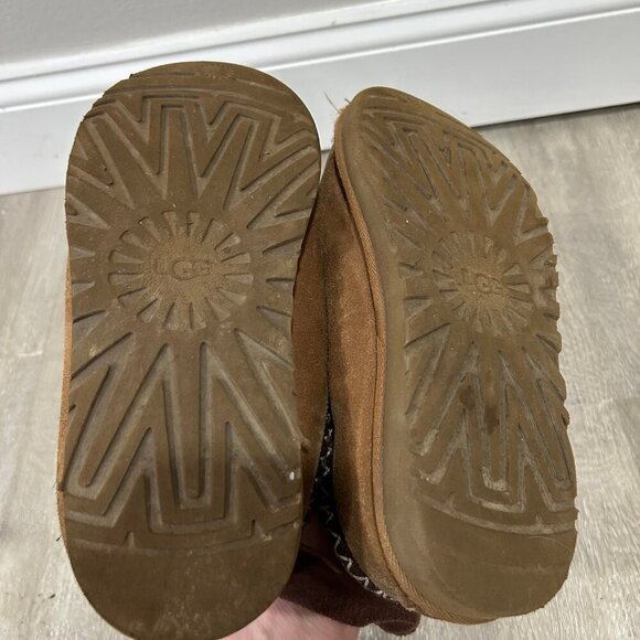 Ugg Australia Tasman Chestnut Slippers Slide On Tan Brown Women’s Size 8 - Picture 5 of 6